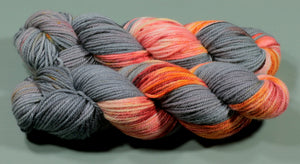 
                  
                    Heart of the Volcano | Hand Dyed 100% Merino Yarn from New Zealand | 100g
                  
                